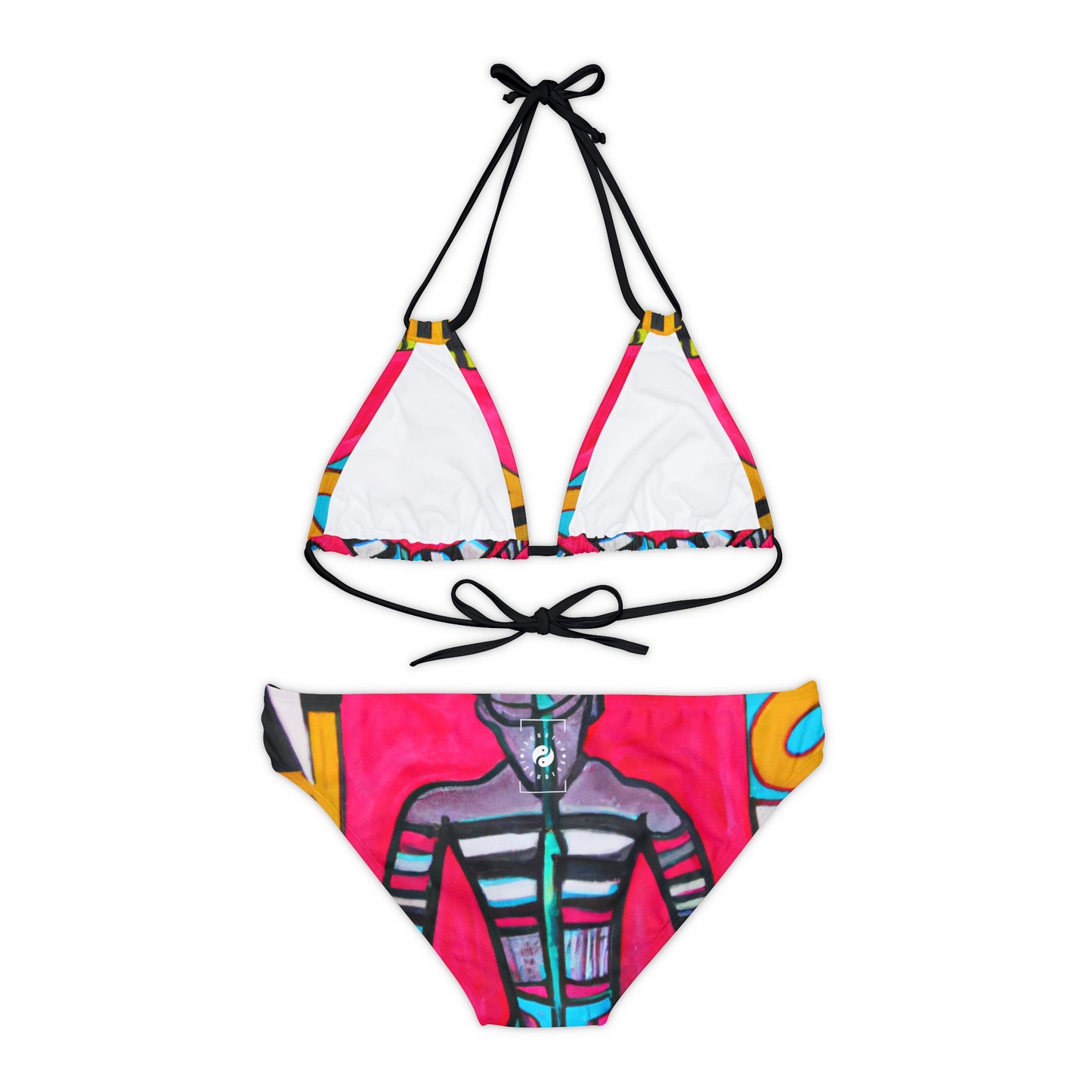 Euphoric Harmony - Lace-up Bikini Set