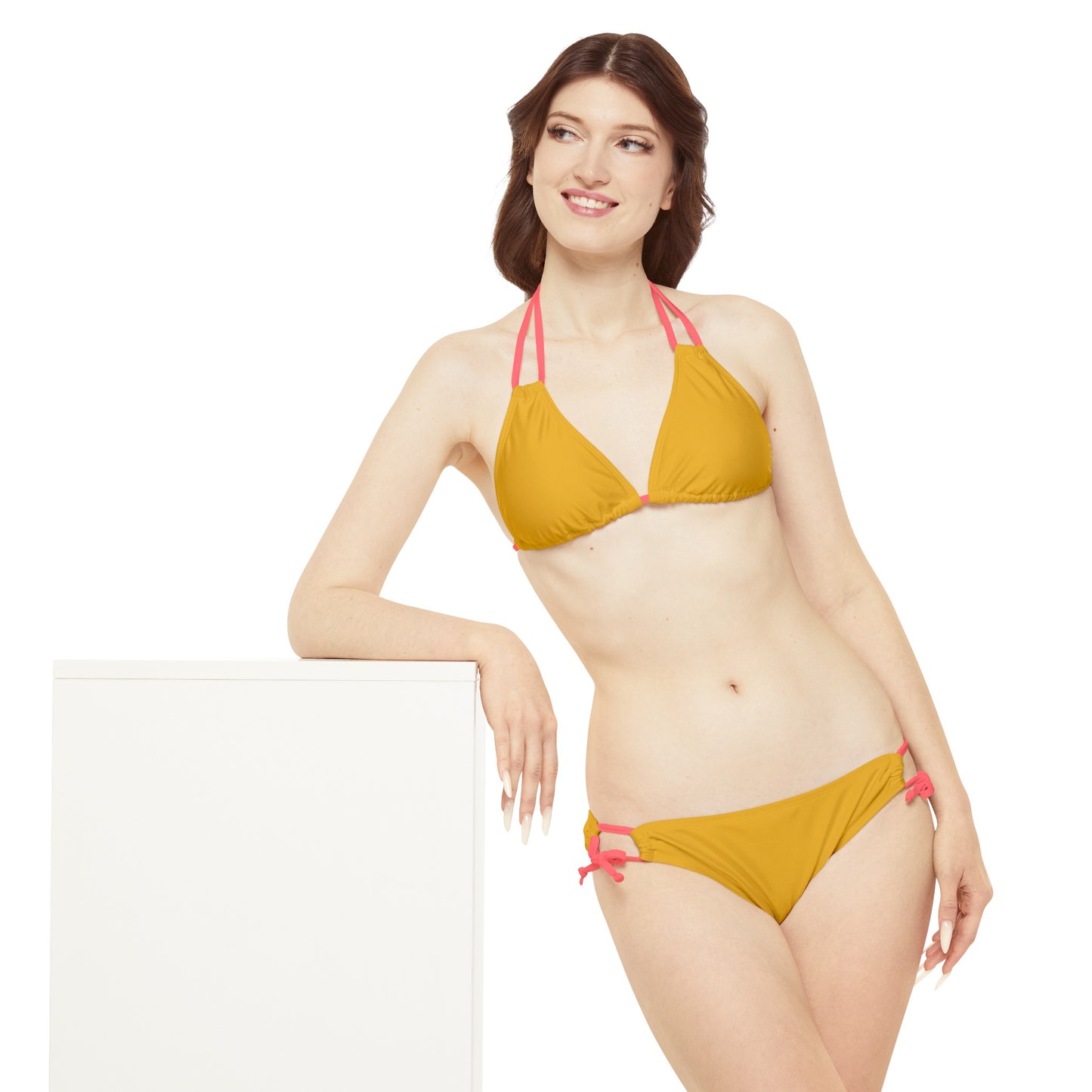 DAA520 Goldenrod - Ensemble bikini à lacets