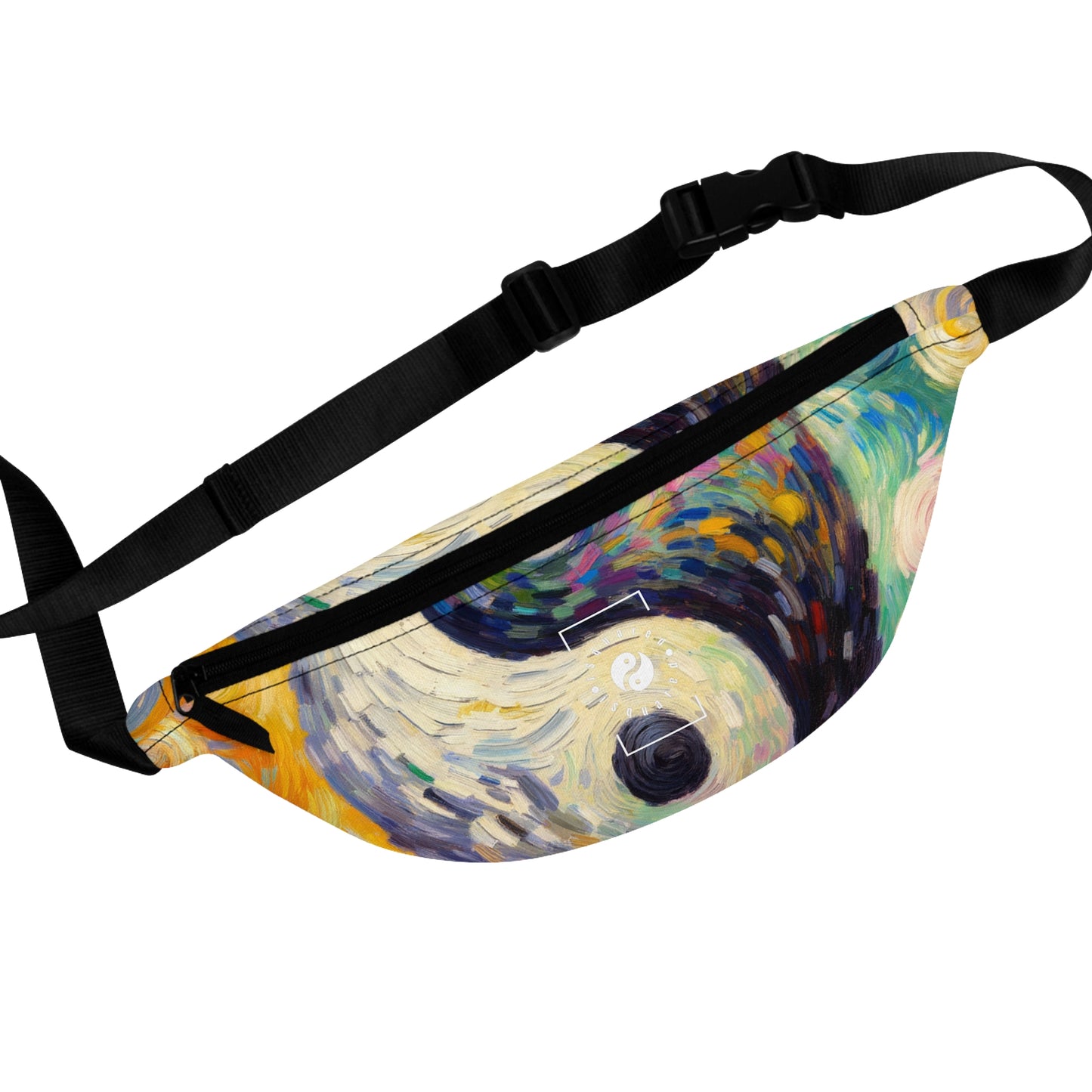 "Spectral Duality: An Impressionist Balance" - Fanny Pack