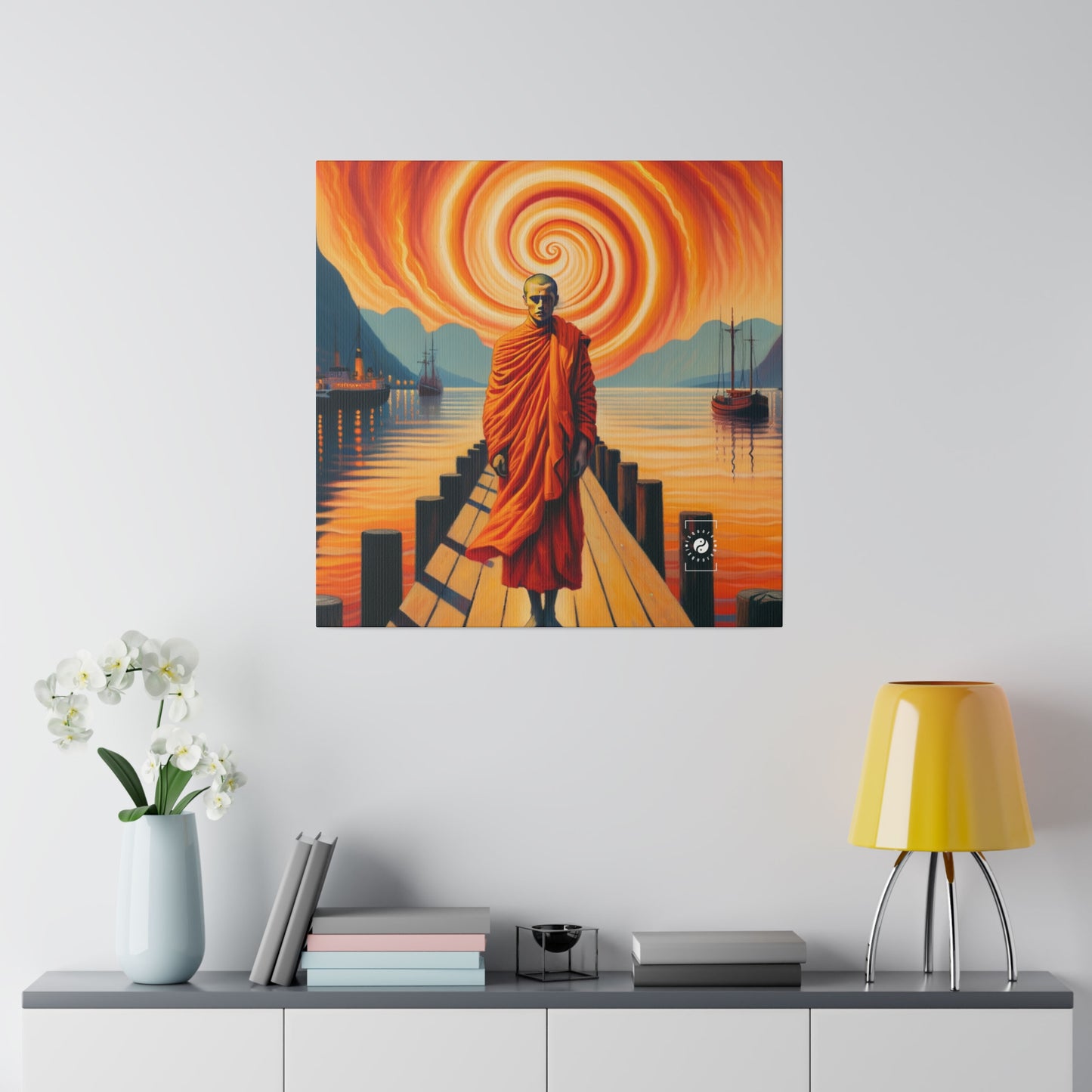 Serenity's Echo - Art Print Canvas