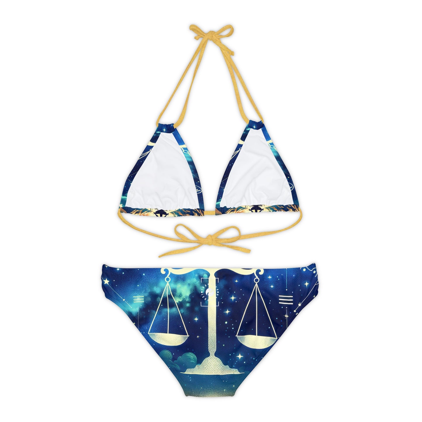 Celestial Libra - Lace-up Bikini Set