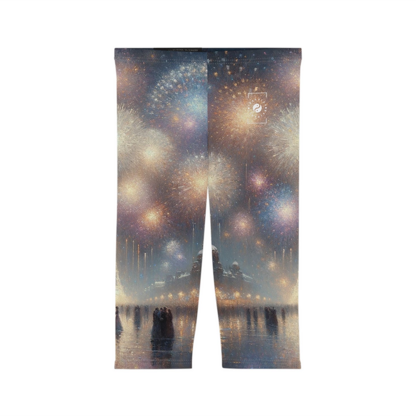 "Manet's Midnight Marvels" - Capri Shorts