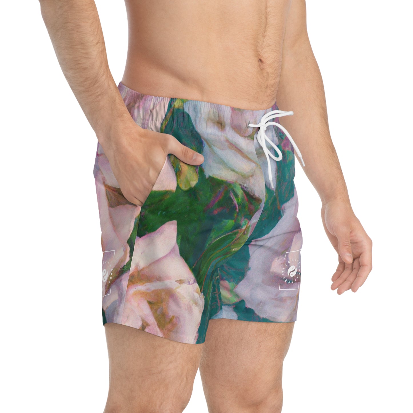 Cosmic Roses - Swim Trunks for Men