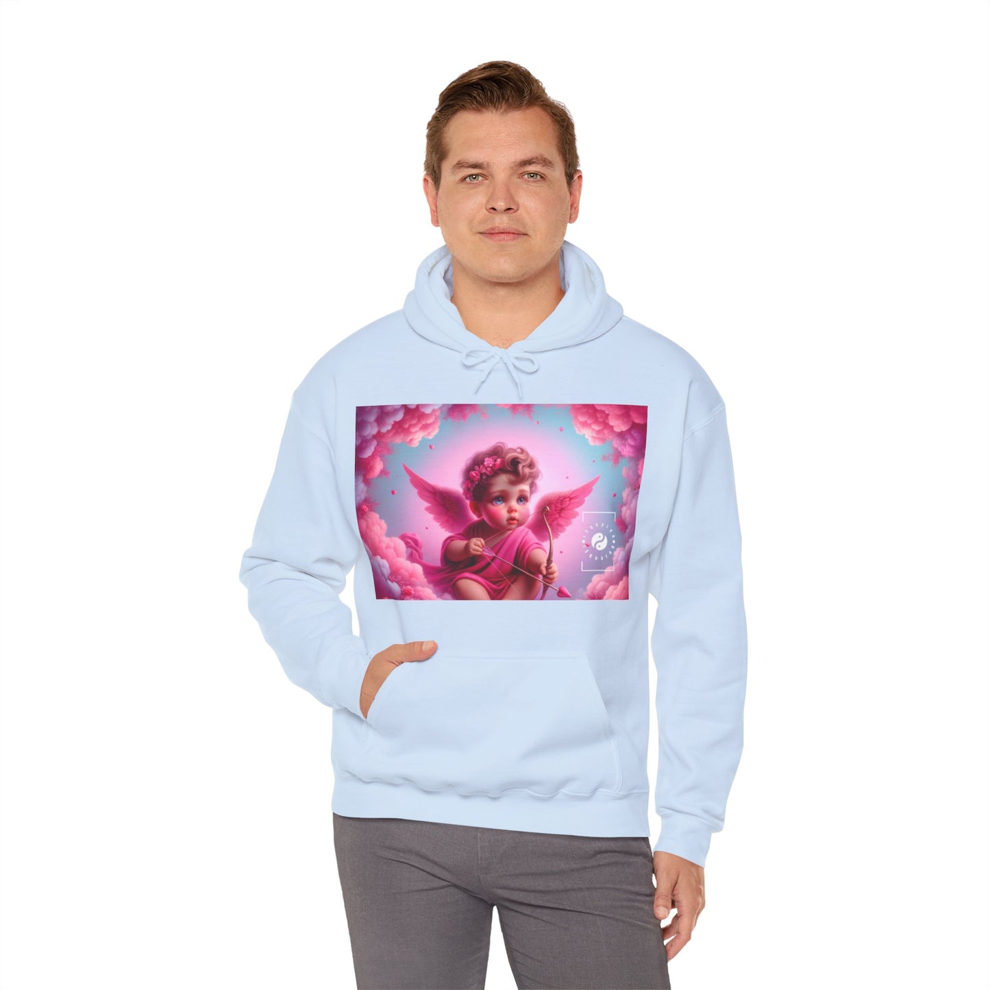 "Bold Blush: A Cupid's Love Affair" - Hoodie