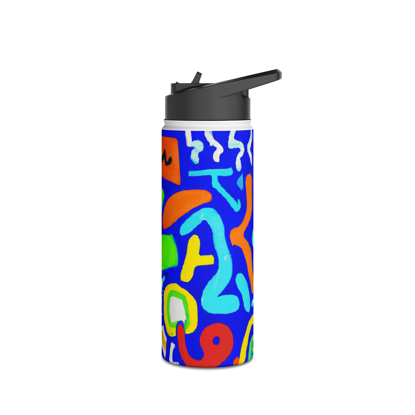 "Chroma Glyphe Symphony" - Water Bottle