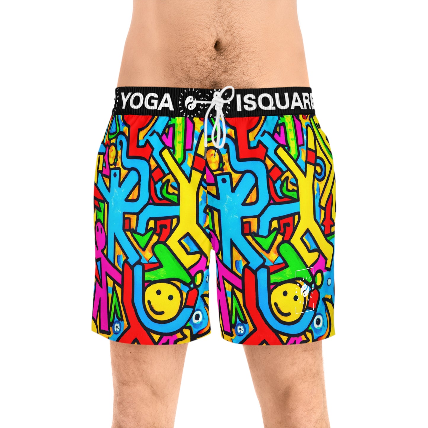 symbols of happiness - Swim Shorts (Mid-Length) for Men