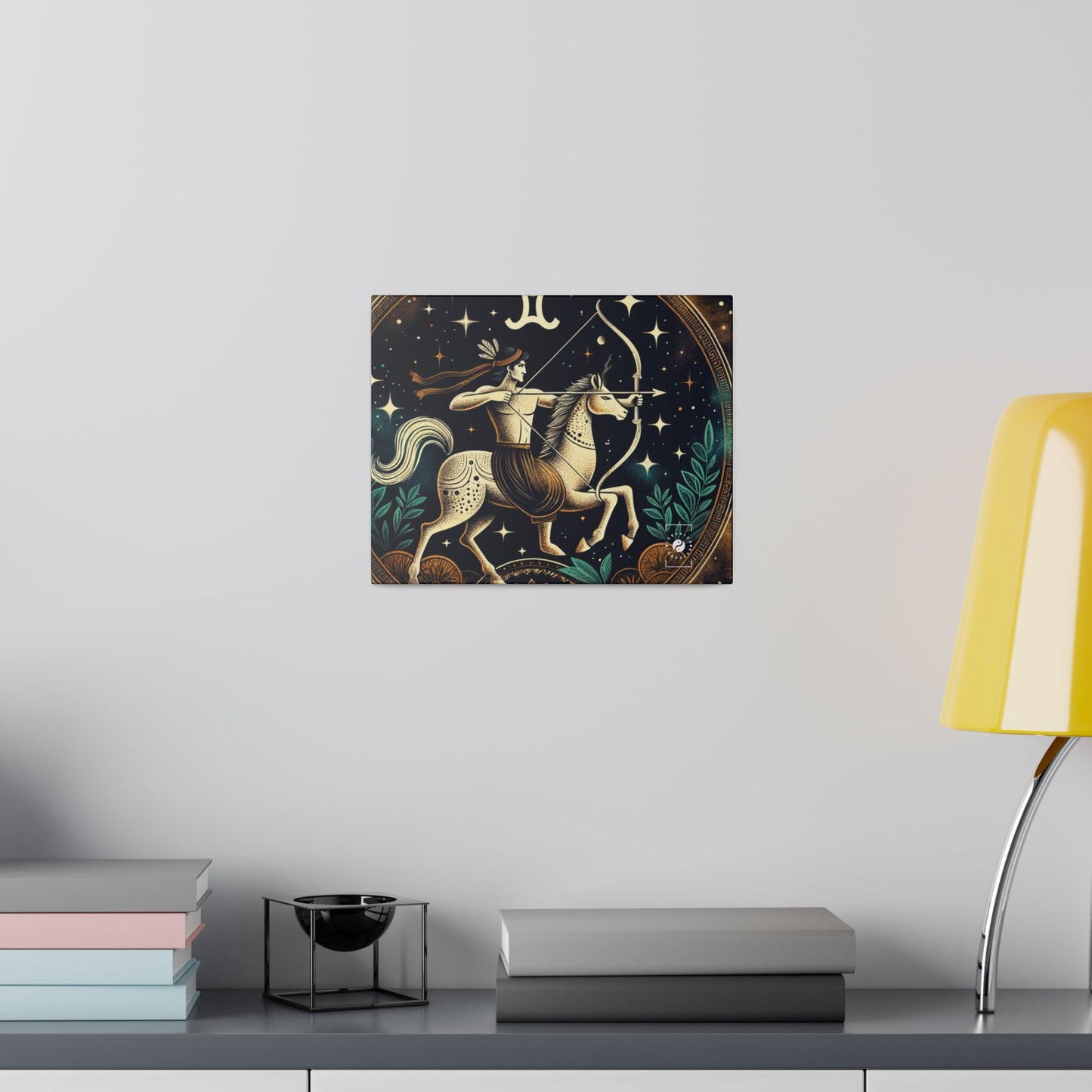 Sagittarius Emblem - Art Print Canvas