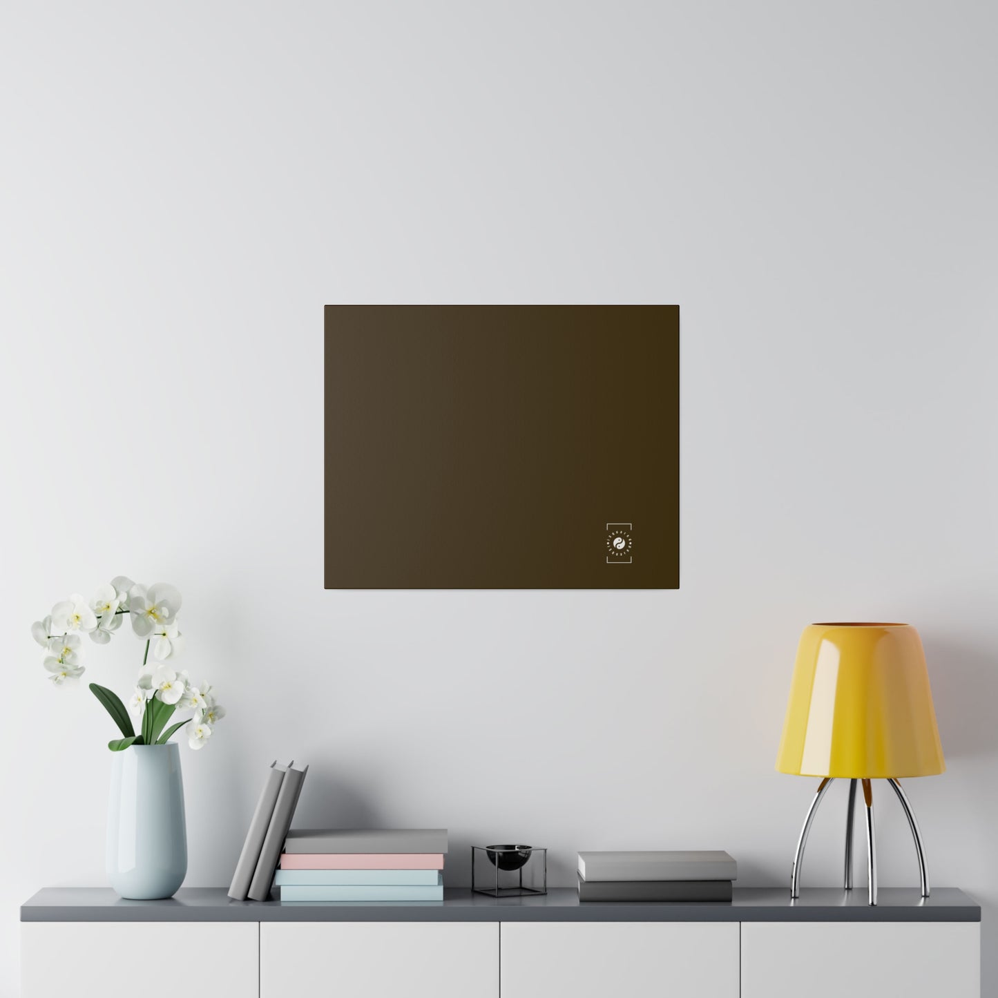 Earthy Brown - Art Print Canvas