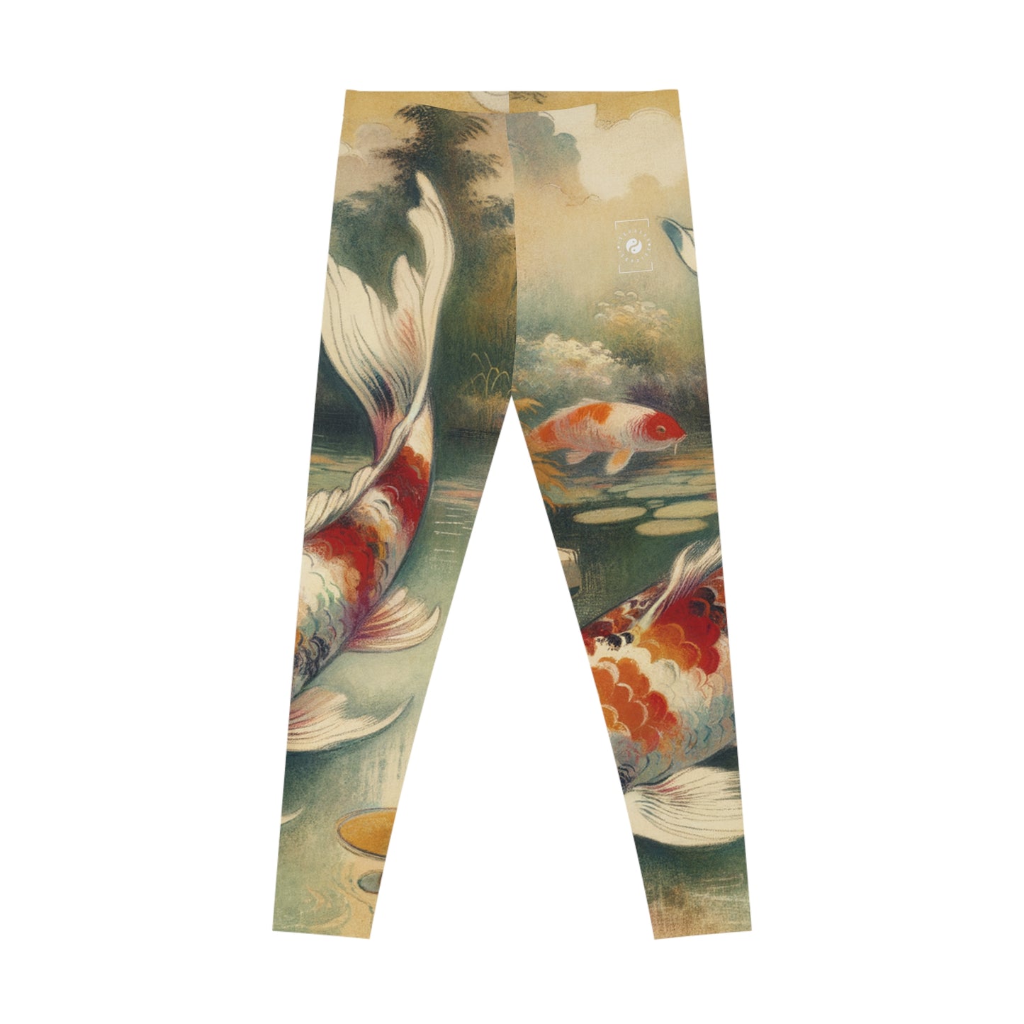 Koi Lily Pond - Unisex Tights