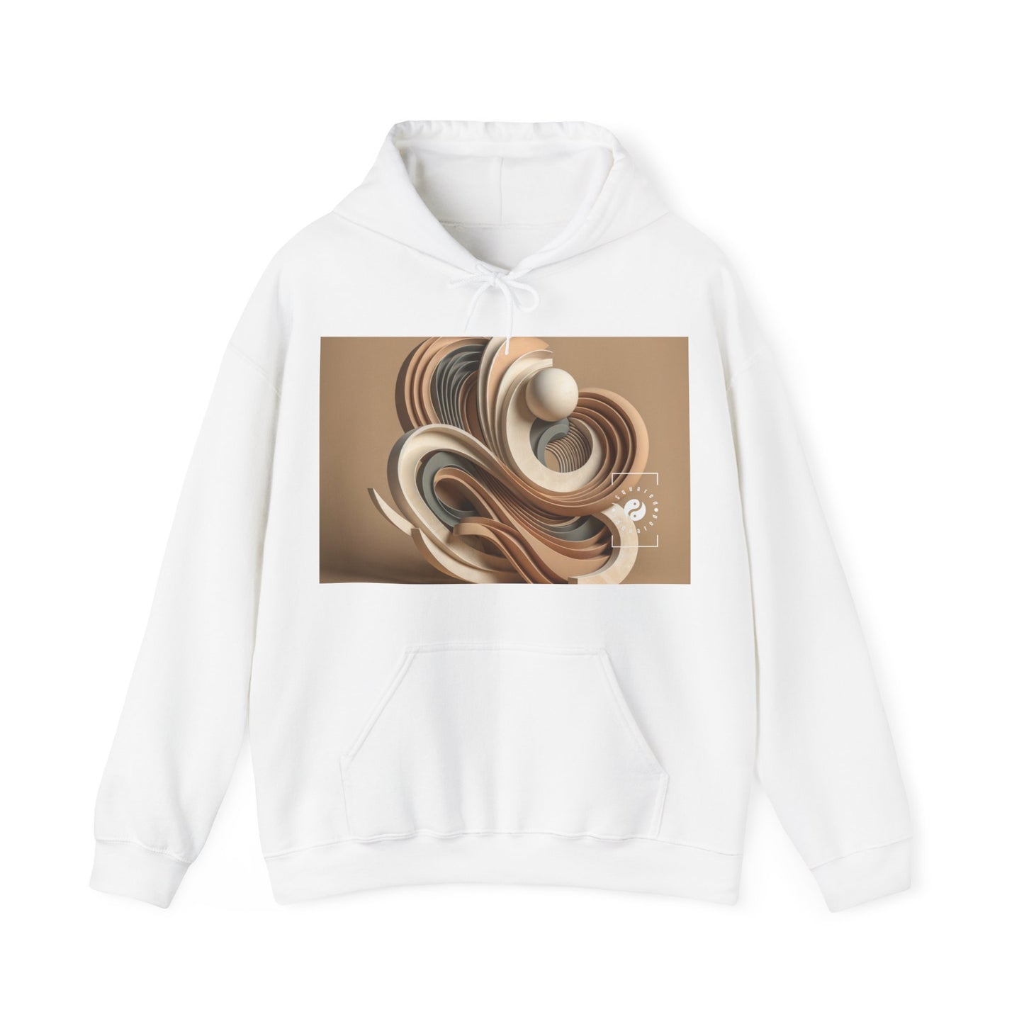 "Hepworth Hues: An Earth Tone Symphony" - Hoodie