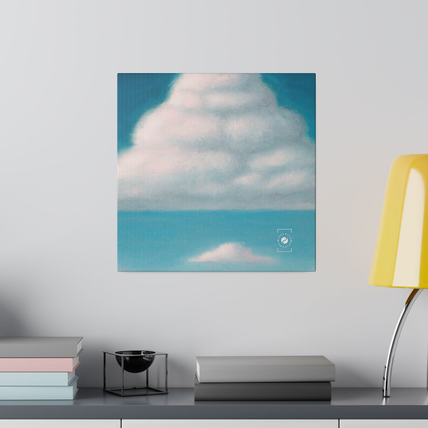 "Cloud Opera Serenity" - Art Print Canvas