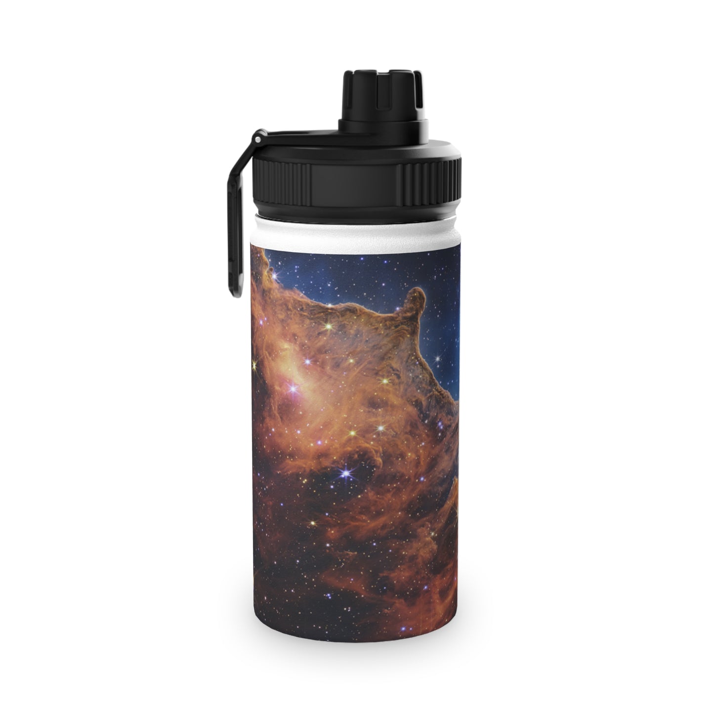 “Cosmic Cliffs” in the Carina Nebula (NIRCam Image) - JWST Collection - Sports Water Bottle