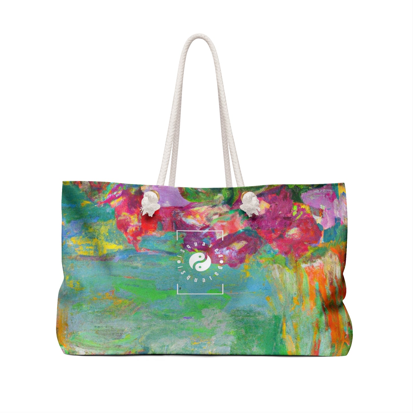 "Lily Aquarelle: Dusk Reflections" - Casual Yoga Bag