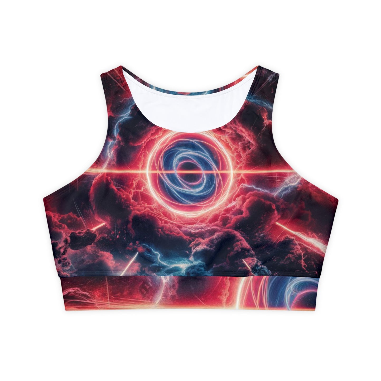 Cosmic Fusion - Lined & Padded Sports Bra