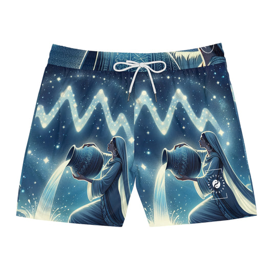 Aquarius Flow - Swim Shorts (Mid-Length) for Men
