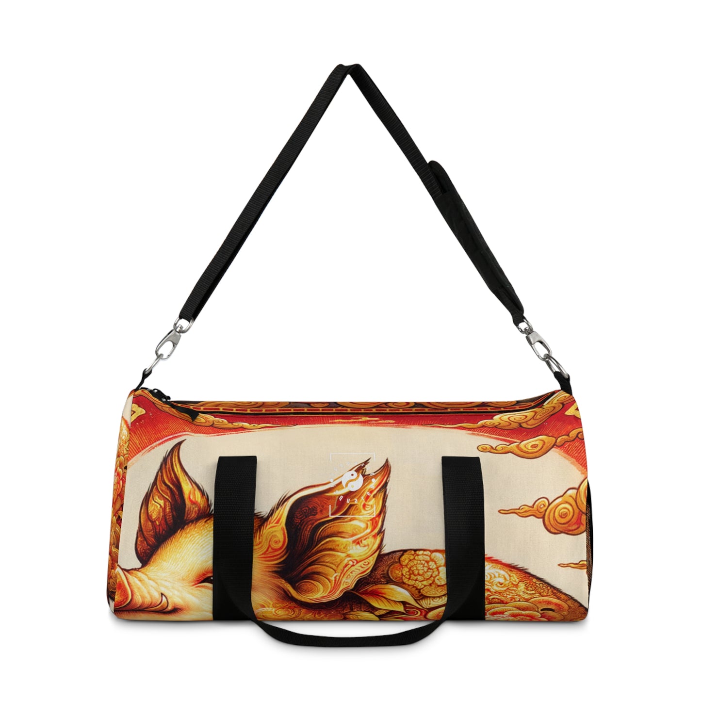 "Golden Prosperity: The Divine Boar Celebration" - Duffle Bag