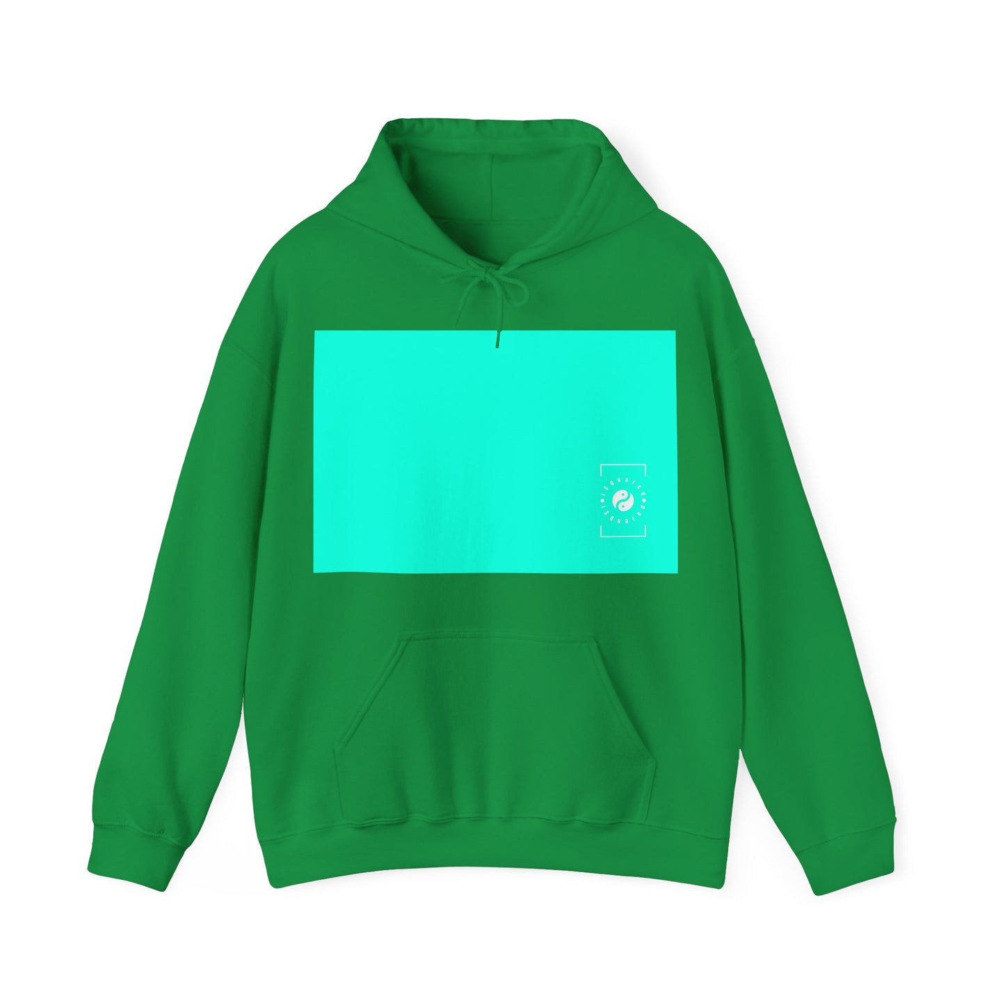 Neon Teal #11ffe3 - Hoodie