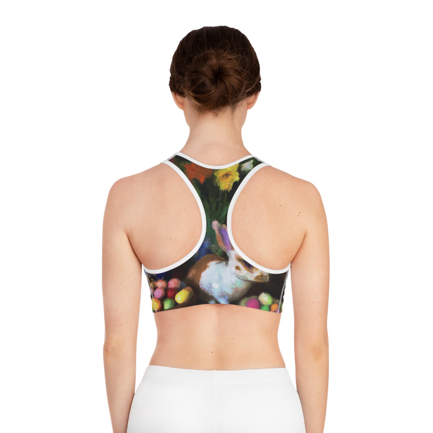 "Velveteen Aureate Easter Reverie" - High Performance Sports Bra