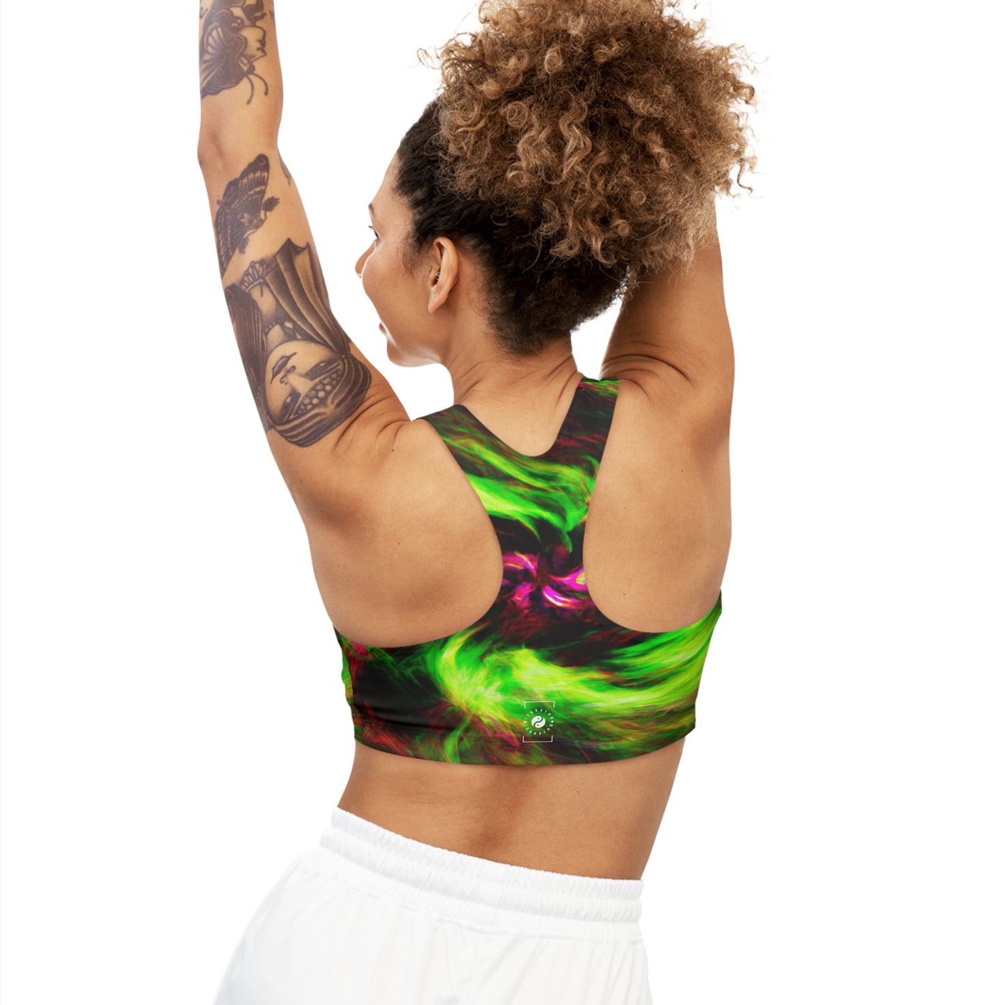 "Galactic Fusion" - Soutien-gorge de sport sans couture 