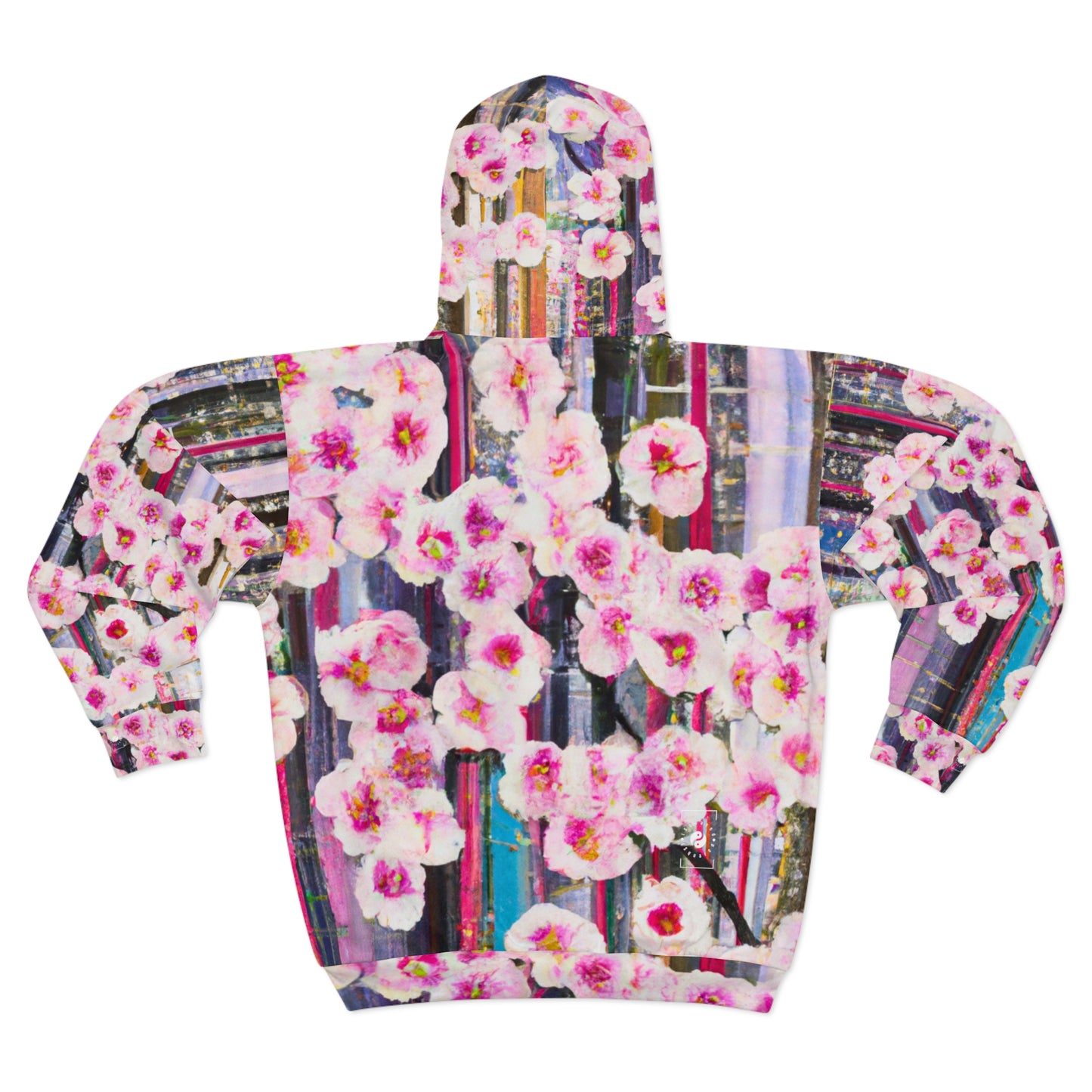 Abstract Bloom 05 - Zip Hoodie