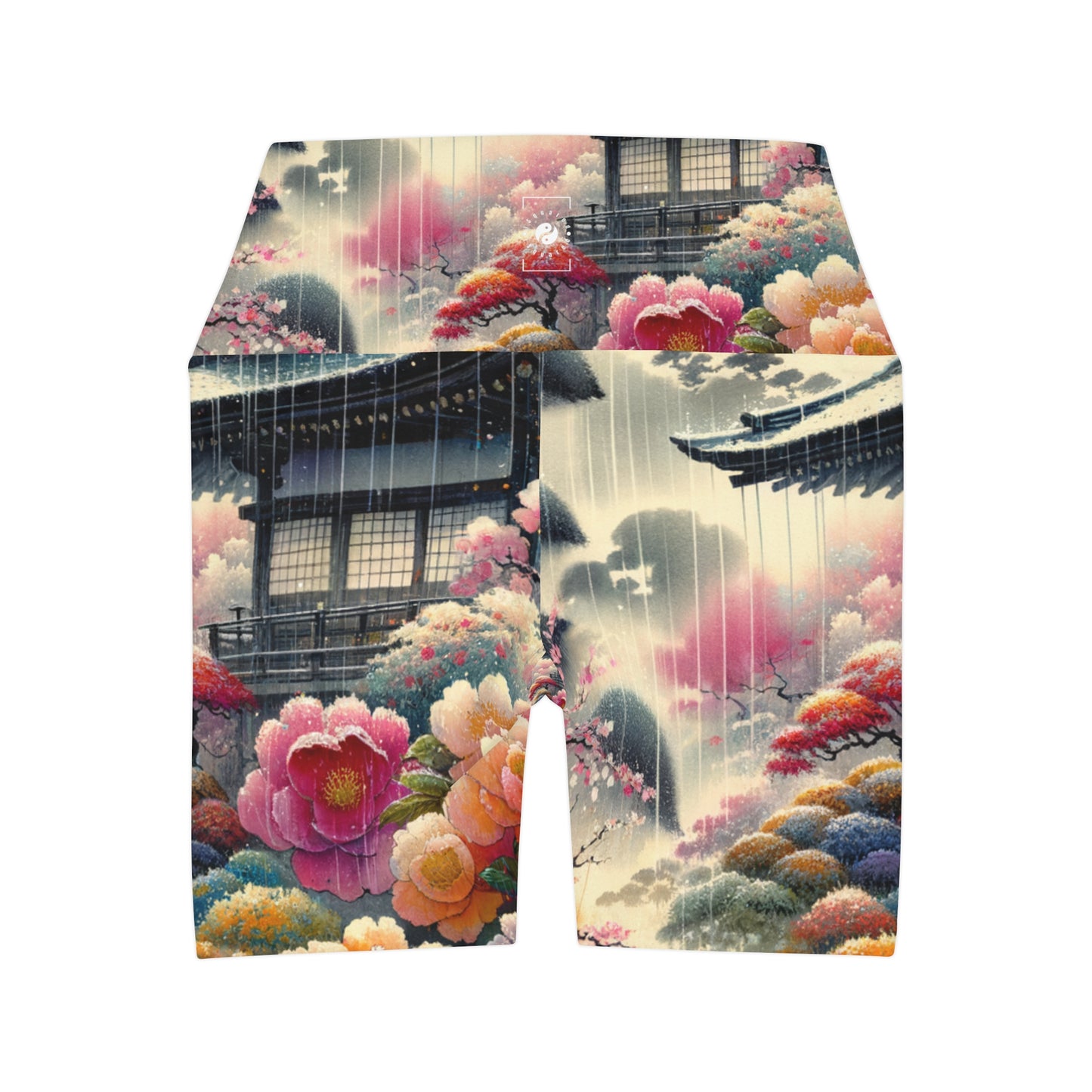 "Rain-drenched Sakura Spectrum" - shorts