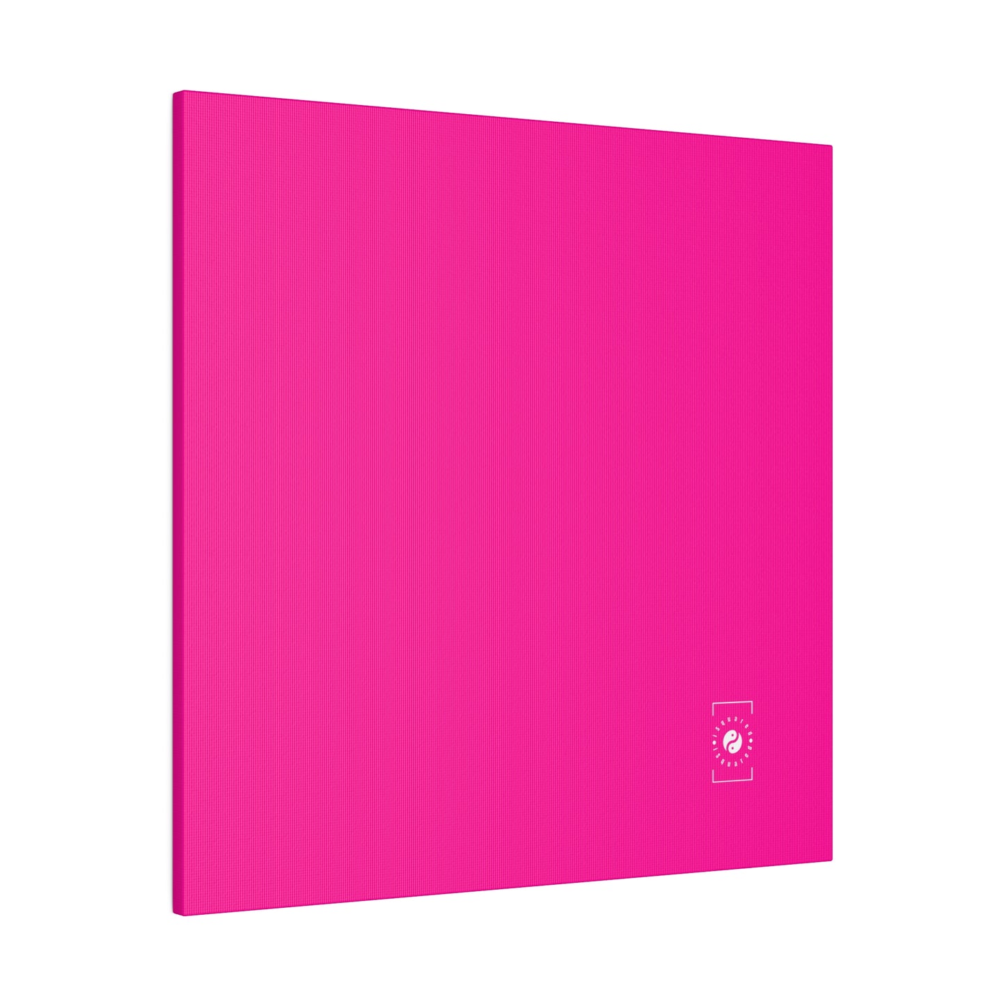 #FF0099 Sharp Pink - Art Print Canvas