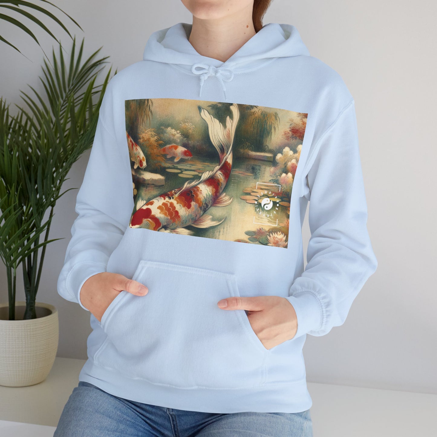 Koi Lily Pond - Hoodie