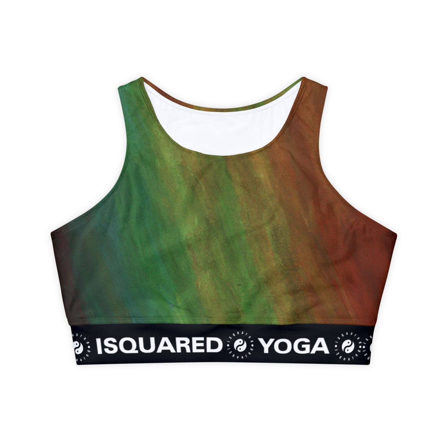 Subtle Rainbow Mood - Lined & Padded Sports Bra