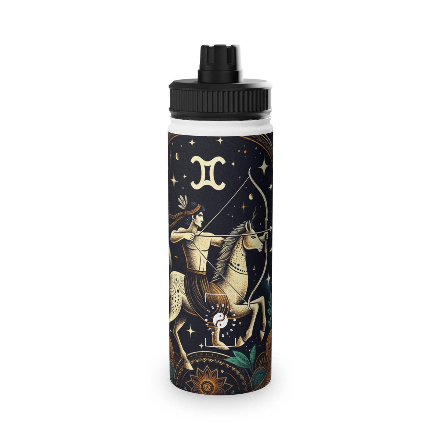 Sagittarius Emblem - Sports Water Bottle