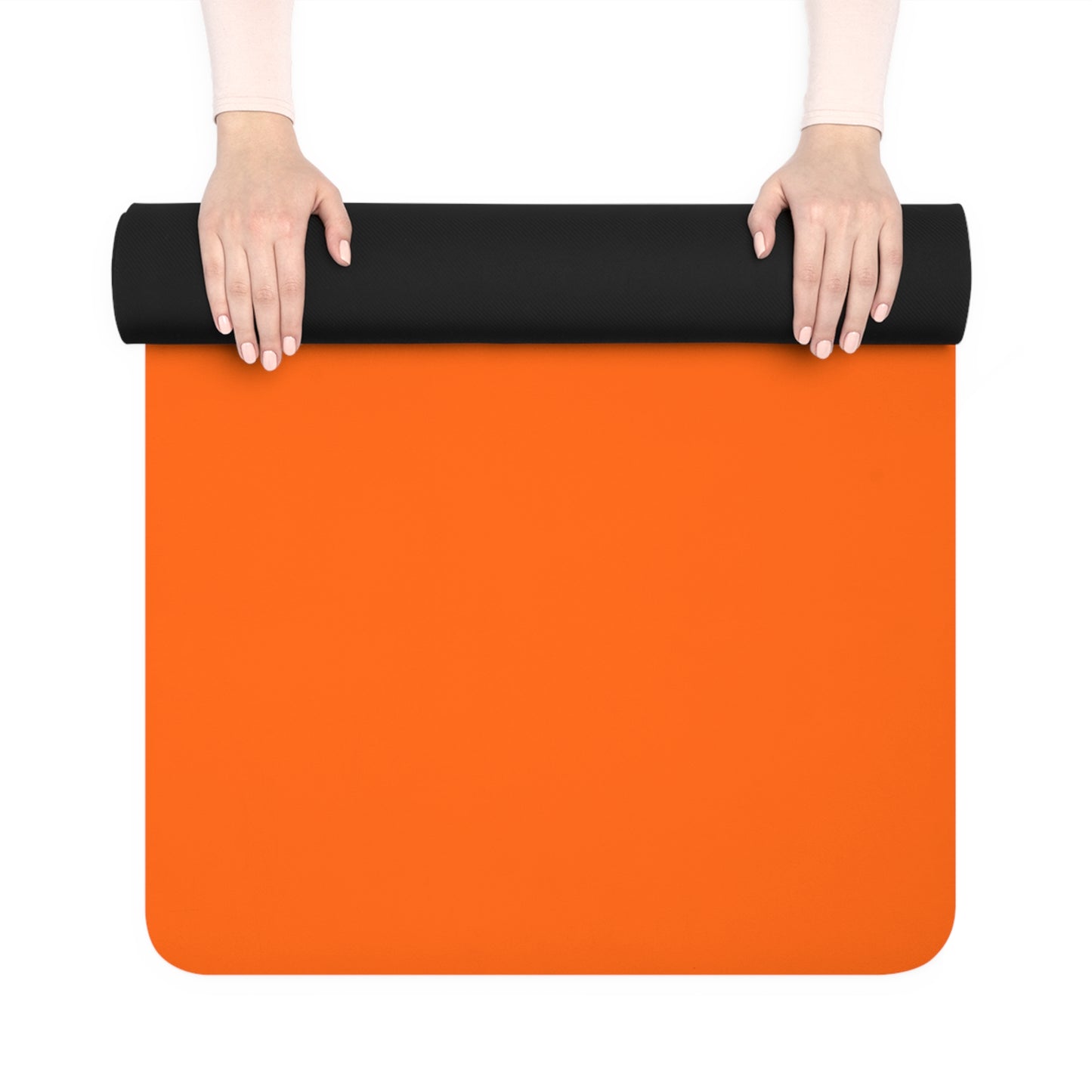 Neon Orange #FF6700 - Yoga Mat