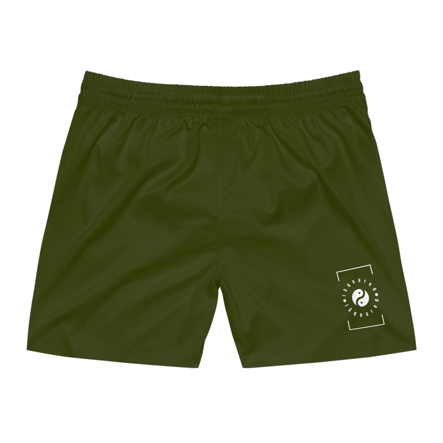 Camo Green - Short de bain (couleur unie) pour Homme