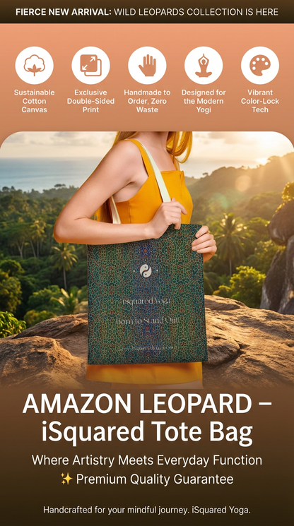 Wild Leopards - iSquared Tote Bag