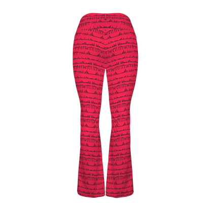 Bikram Series - Cross Waisted Flair Leggings REFINED