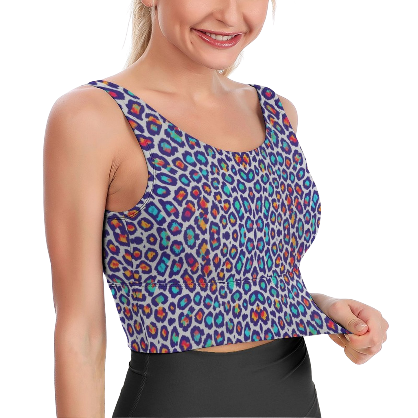 Wild Leopards - iSquared Crop Top