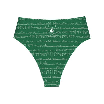 Bikram Ember - High Waisted Bikini Bottom
