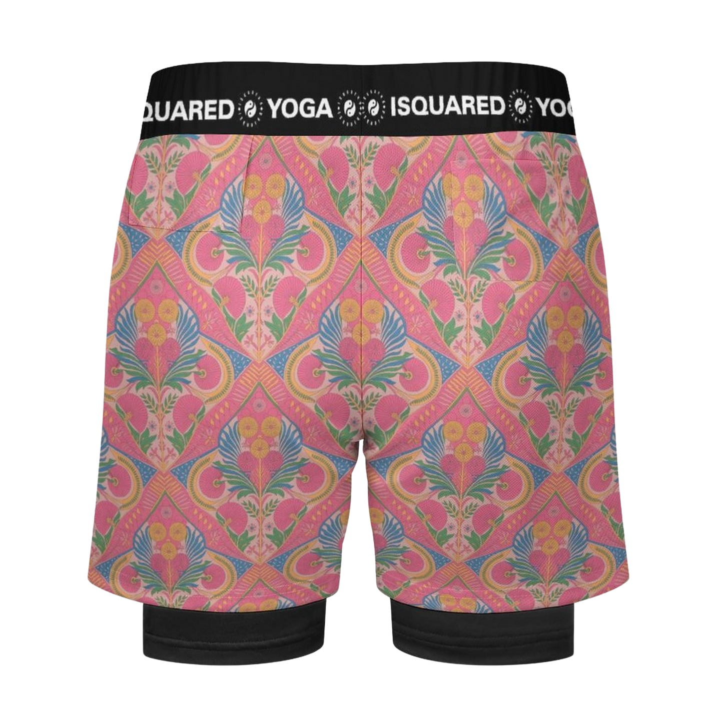 Jaipur Love - Compression Yoga Shorts