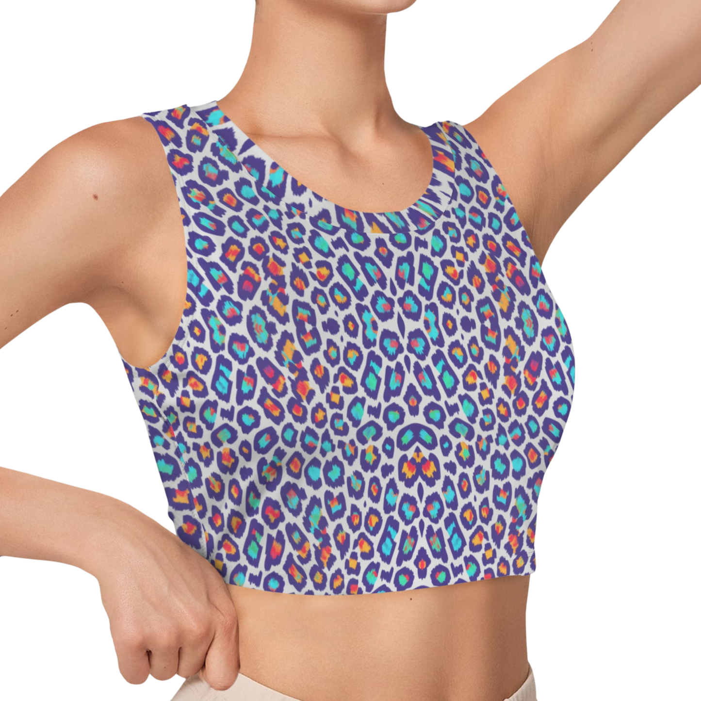 Wild Leopards - iSquared Crop Top