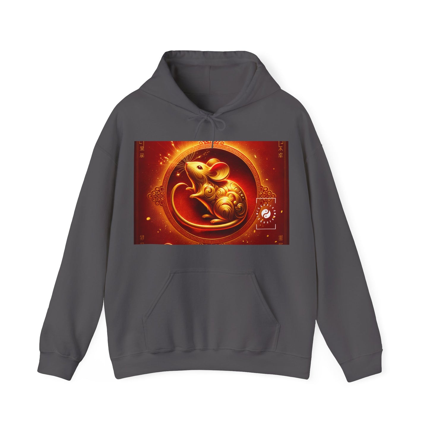 "Golden Emissary: A Lunar New Year's Tribute" - Hoodie