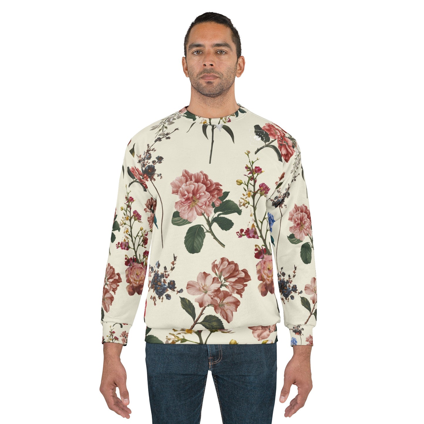 Botanicals on Beige - Unisex Sweatshirt