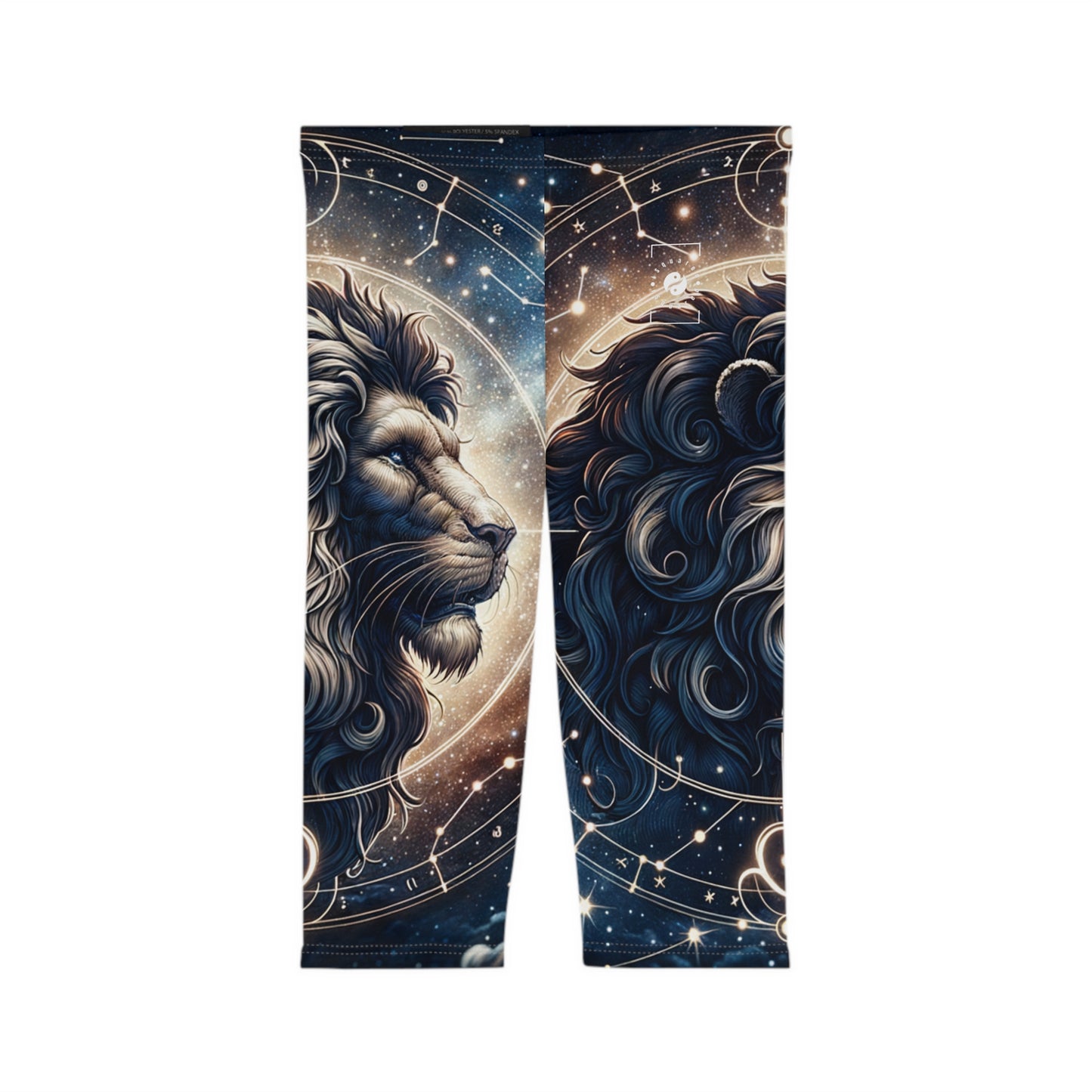 Celestial Leo Roar - Capri Shorts