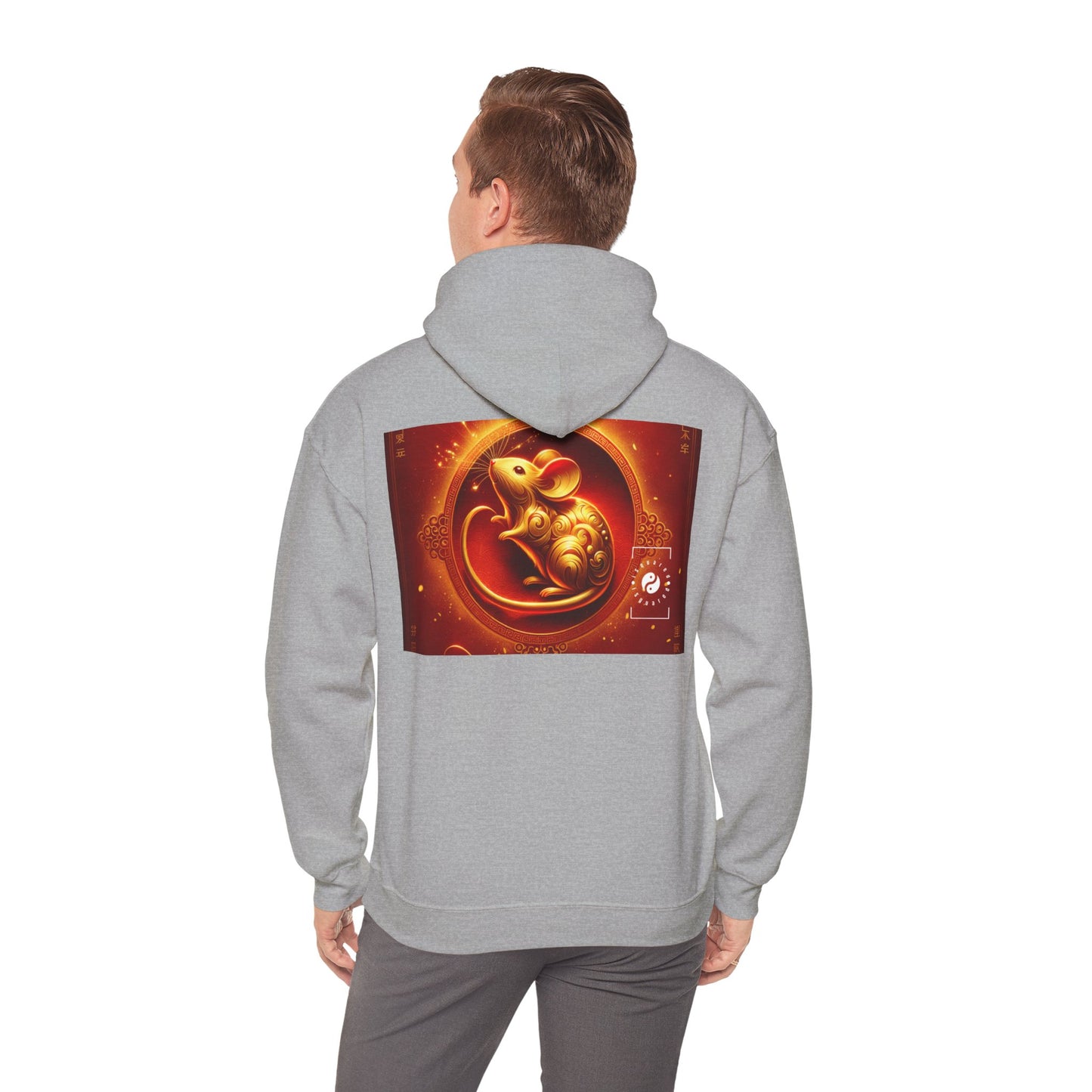 "Golden Emissary: A Lunar New Year's Tribute" - Hoodie