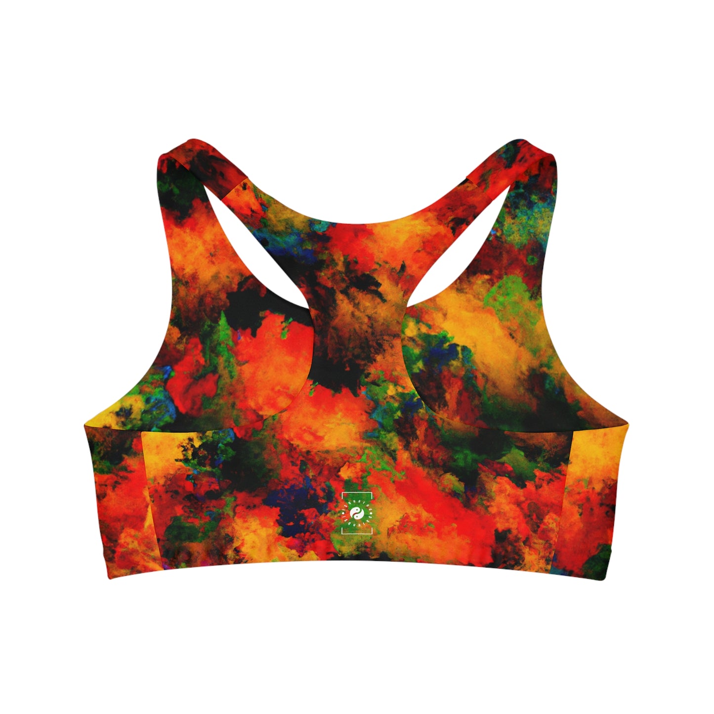 Luminous Whispers Symphony - Seamless Sports Bra