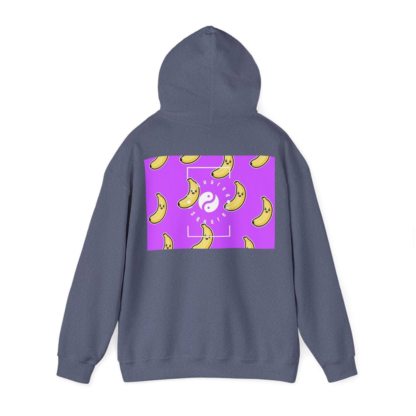 #D65BFF Purple + Banana - Hoodie