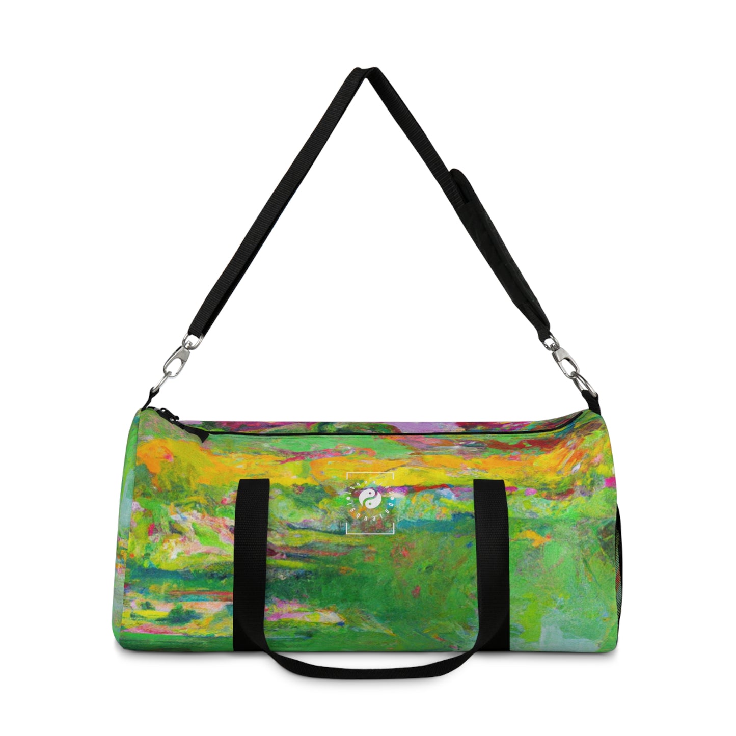 "Lily Aquarelle : Reflets du crépuscule" - Sac de sport