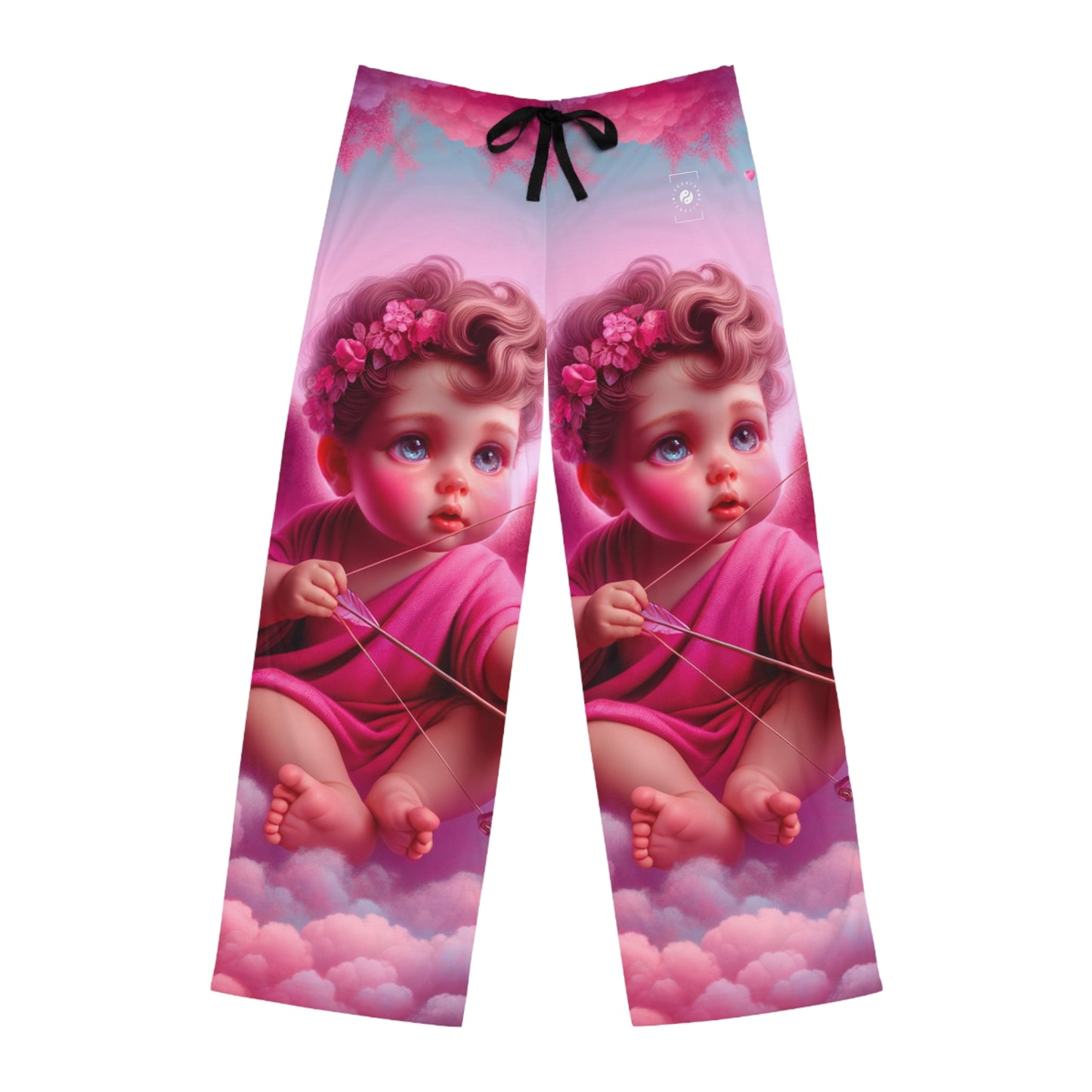 "Bold Blush: A Cupid's Love Affair" - men's Lounge Pants