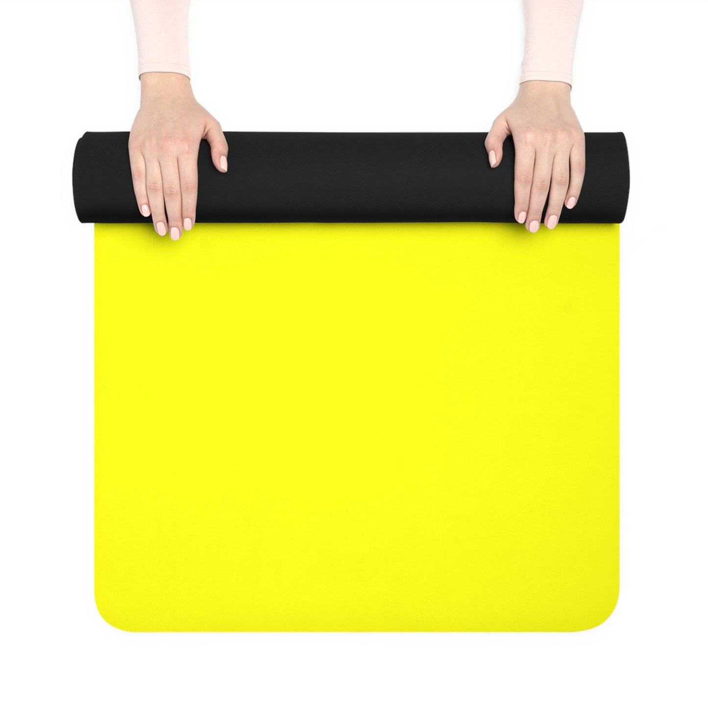 Jaune Fluo FFFF00 - Tapis de Yoga