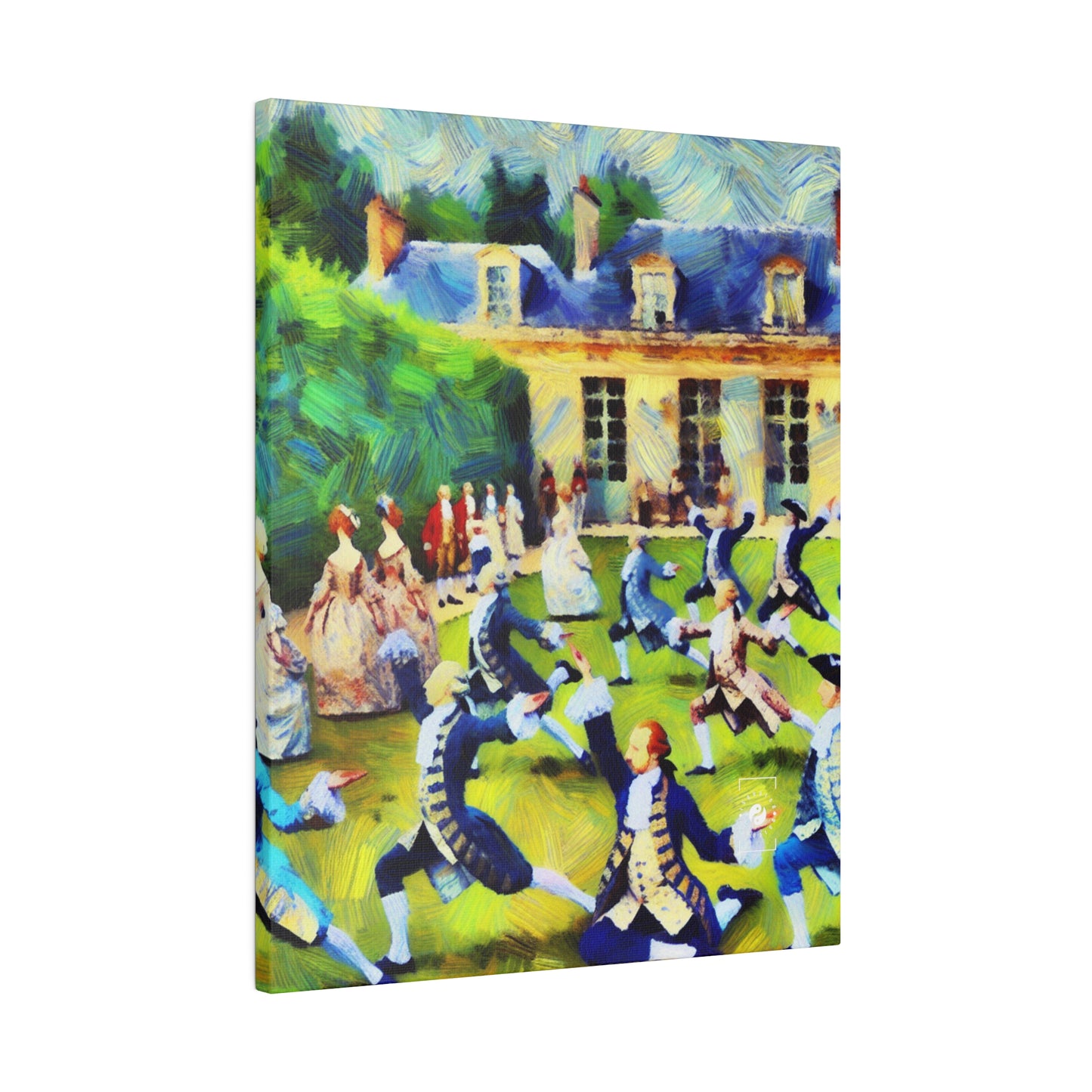 Versailles Vinyasa - Impression sur toile