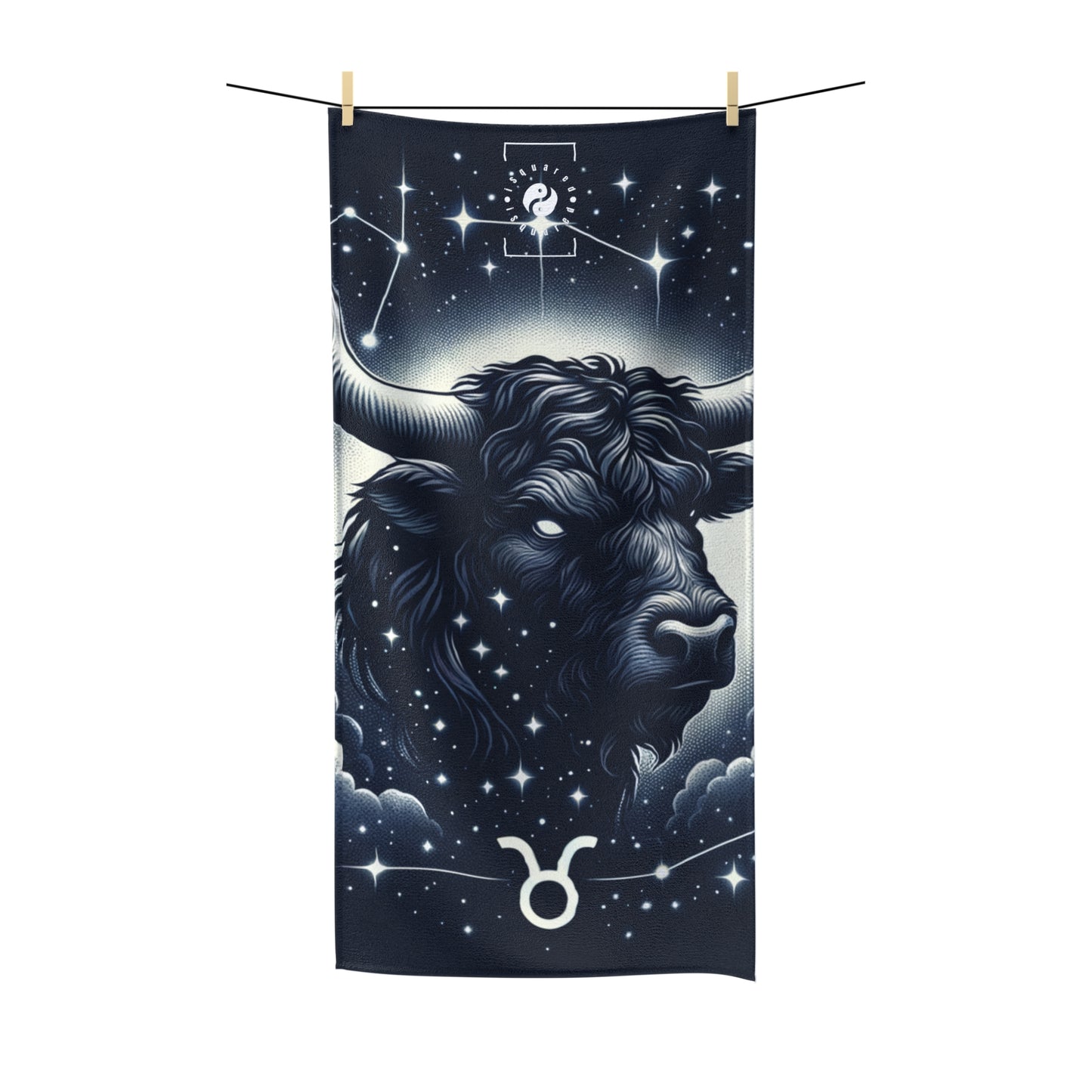 Celestial Taurine Constellation - All Purpose Yoga Towel