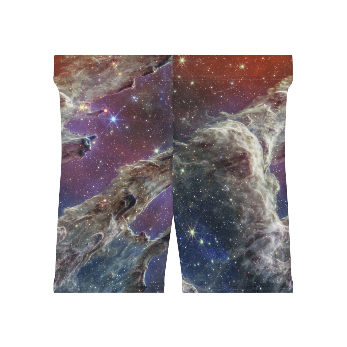 Pillars of Creation (NIRCam and MIRI Composite Image) - JWST Collection - Hot Yoga Short