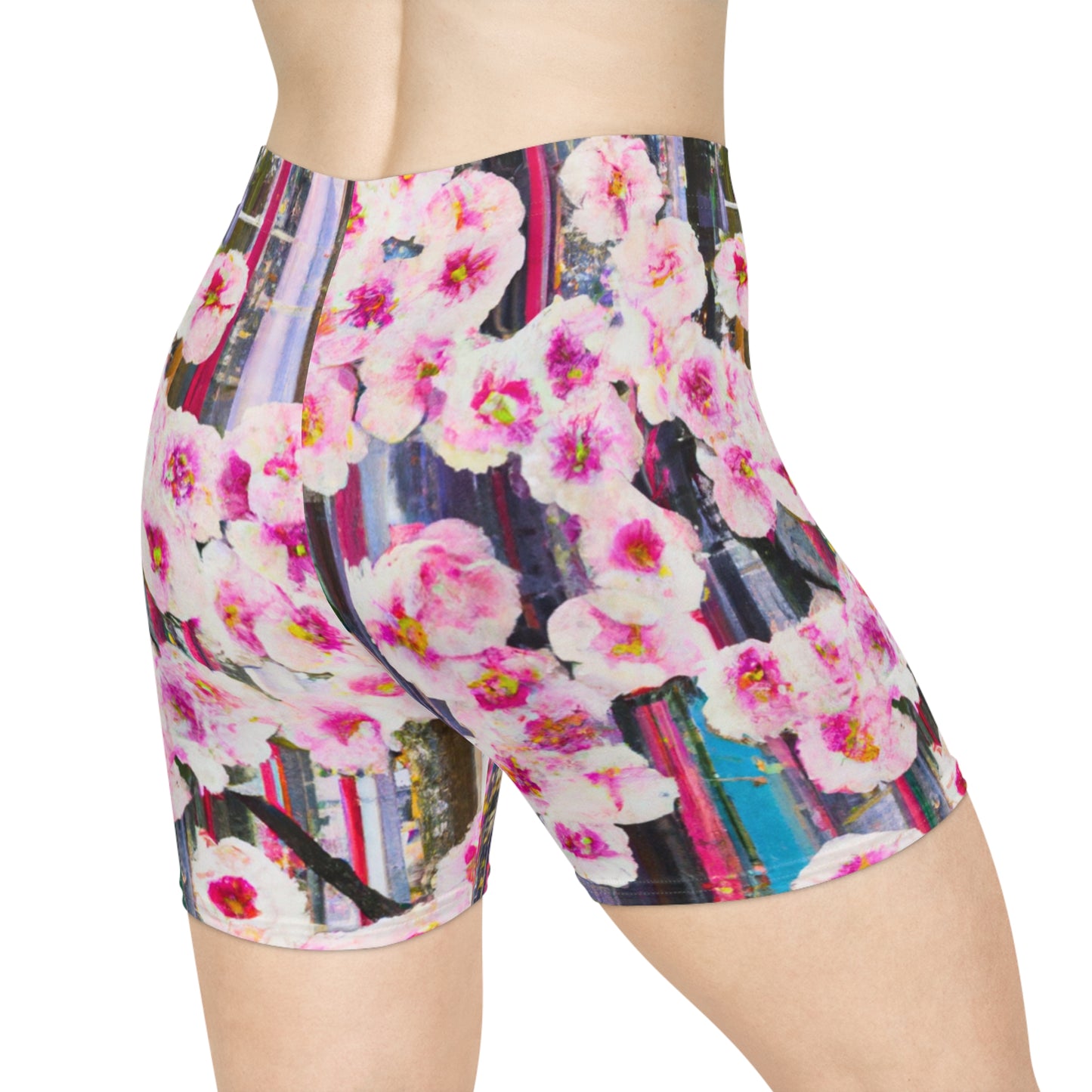 Abstract Bloom 05 - Hot Yoga Short